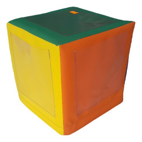Cubo De Gomaespuma 20x20x20 Con Cierre + 6 Bolsillos 1