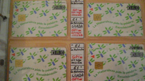 Tarjeta Telefonica Coleccion Telefonica Serie E.1 La Natur.n 0