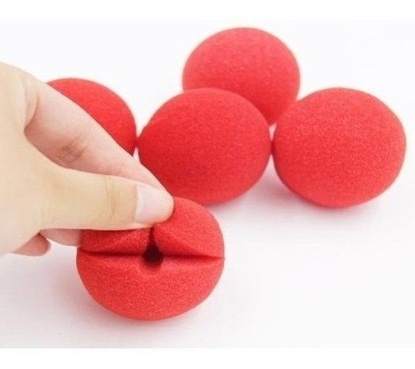 Combo Oferta Mayorista Nariz Payaso Goma Espuma X10 Unidades 1