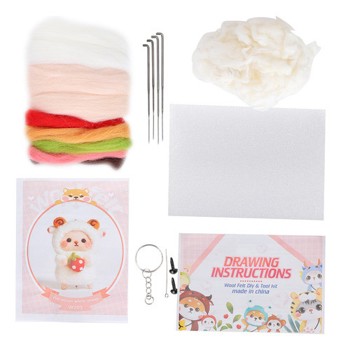 Material Para Fazer Você Mesmo Para Boneca De Ovelha Colorid 1