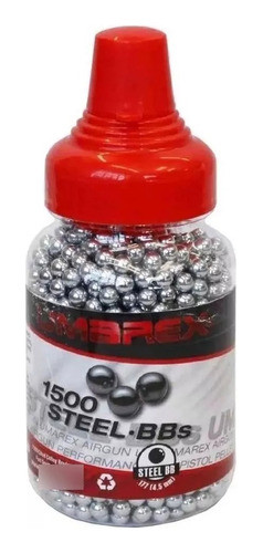 Balines 4.5 Asg Para Pistola Gas Co2 X 1500u. Acero Inox Pre 0