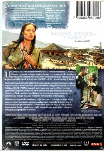 Más Allá De Las Fronteras - Dvd Nuevo Orig. Cerrado - Mcbmi 1