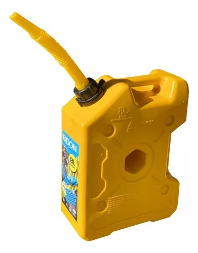 Bidon Plastico Chato Con Pico 8 Lts. Nautico 4x4 1