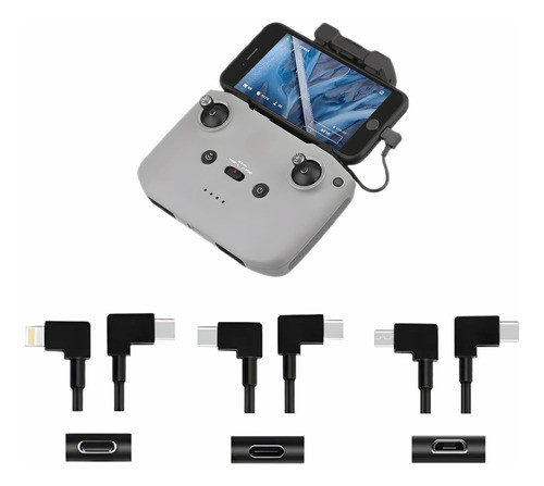 Cabo Otg Drone Dji Mavic 3 Mini 2 Mavic Air 2 - Tipo C 30cm 0