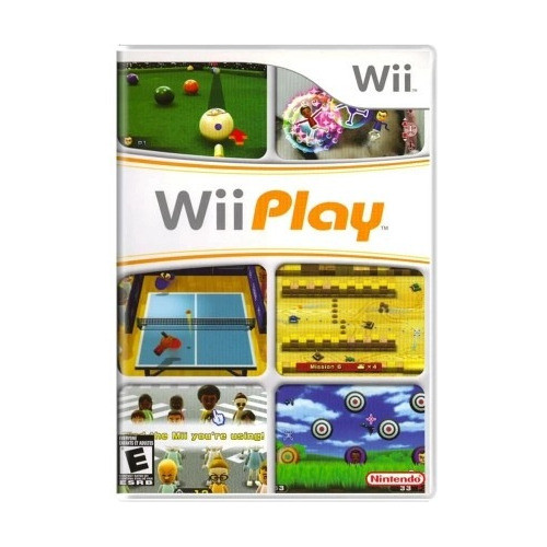 Jogo Nintendo Wii Play Original Semi-novo 0