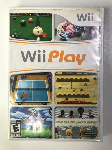 Jogo Nintendo Wii Play Original Semi-novo 1