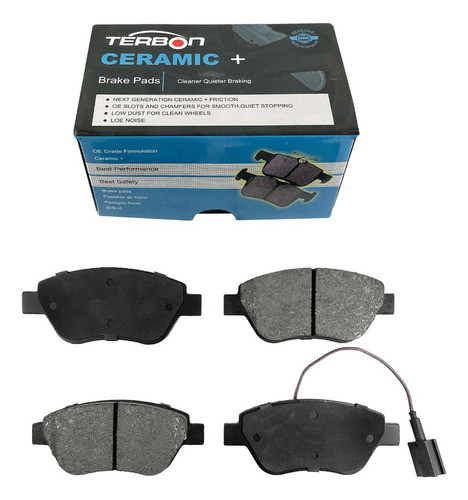 Pastillas Freno Cerámica Peugeot Bipper 1.8 C/sensor Del 10- 0