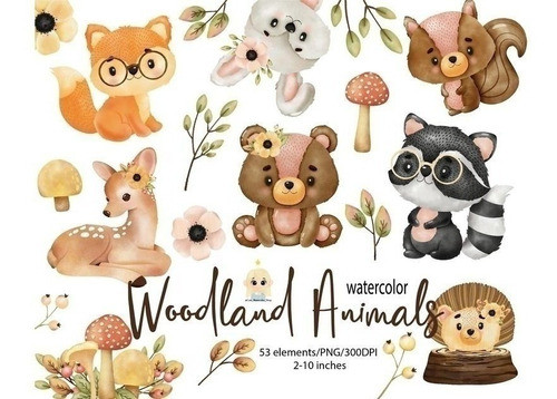 Cliparts Imagenes Png Animales Del Bosque Cl5 1