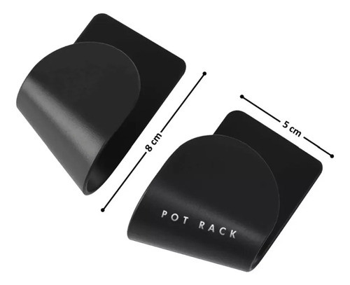 Soporte Autoadhesivo Para Tapas De Ollas Pack 3 1