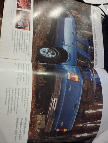 Ford Ranger Folleto Catálogo Original Impreso Colección 1