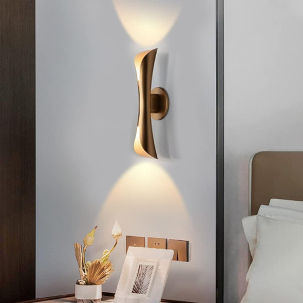 ~? Tubicen Gold Wall Sconce Decorativo, 2-light Interior Up 1