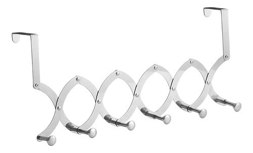 Rack De Gancho Over The Door Em Aço Inoxidável 0