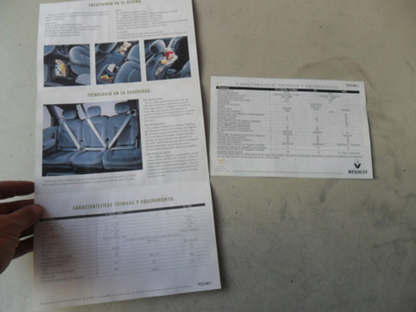 Folleto Publicitario Renault Scenic Antiguo No Es Manual 1