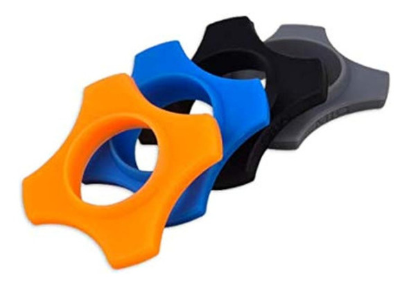 Dnhcll 4 Pcs Micrófono De Goma Funda Antideslizante, Anticaí 1