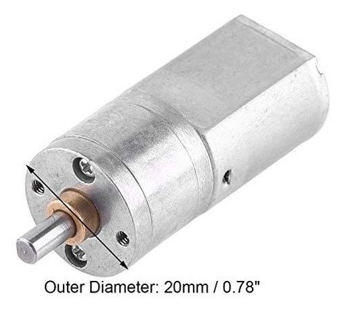 Motor 12v Con Reductora De 30rpm 1