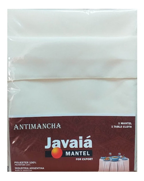 Mantel Redondo Anti Manchas 1.80 Javaia 1