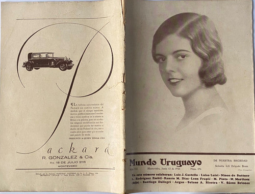 Mundo Uruguayo N°596, Concentración Selección Uruguaya 1930 0