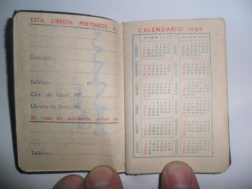 Alamo Tanger Mapa Plano Agenda Miniatura 1972 1