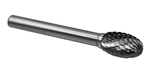 Fresa Lima Metal Cabeza Ovalada 10mm Doble Corte E1016 0