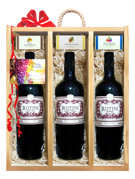 Caja Gourmet Rutini  Regalos Caja Navideña Grabados Laser 0 Caja Gourmet Rutini  Regalos Caja Navideña Grabados Laser 0