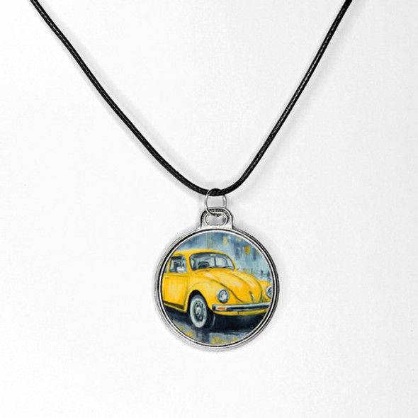 Pingente Colar Amantes De Carros Antigos Fusca Arte Resinada 0 Pingente Colar Amantes De Carros Antigos Fusca Arte Resinada 0