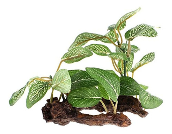 Uxcell Acuario Pecera Artificial Planta Falsa Deja Decoracir 0