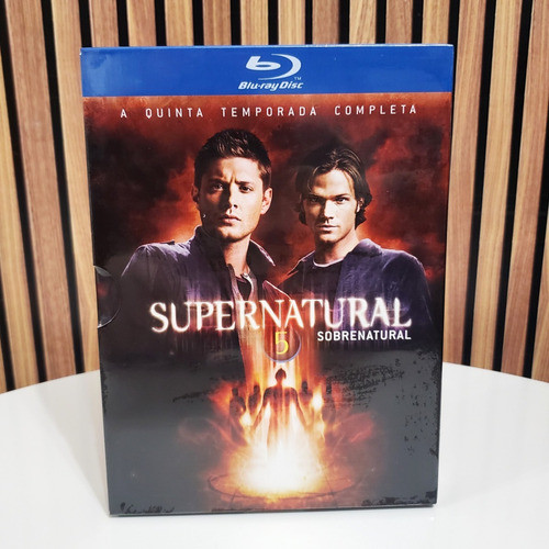 Blu-ray Supernatural : 5ª Temporada ( 4 Discos ) ( Lacrado ) 1