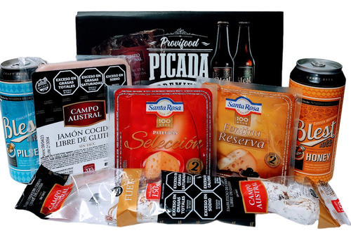 Box Picada Premium+2 Cervezas Artesanales (comen 3-pican 6) 0