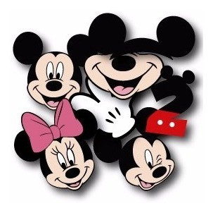 Props Fotos Cartelitos Kit Mickey Emoji 1