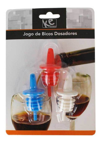 Kit Biqueiras Dosadoras 3pçs 0