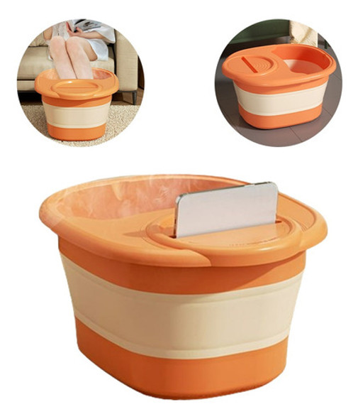 Pedicure Balde Dobrável Para Os Pés Multiuso Snel 0