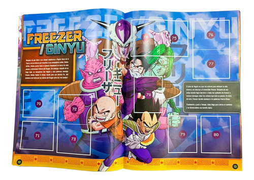 1 Album + 20 Sobres Figuritas Dragon Ball Z Grandes Batallas 1