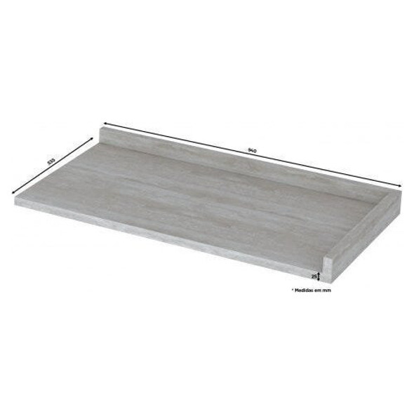 Tampo Para Balcão Canto Reto 94cm Móveis Henn Dbwt 1 Tampo Para Balcão Canto Reto 94cm Móveis Henn Dbwt 1