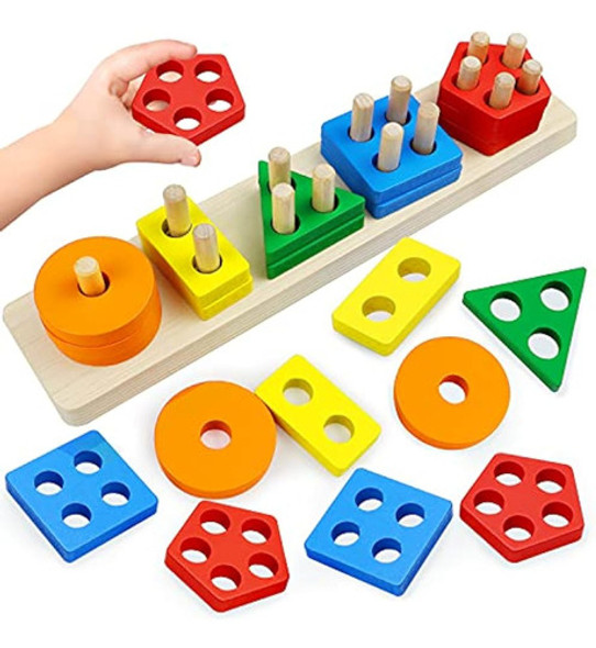 Juguetes Montessori Para Niños De 1 A 3 Años, Niñas Y Niños 0 Juguetes Montessori Para Niños De 1 A 3 Años, Niñas Y Niños 0