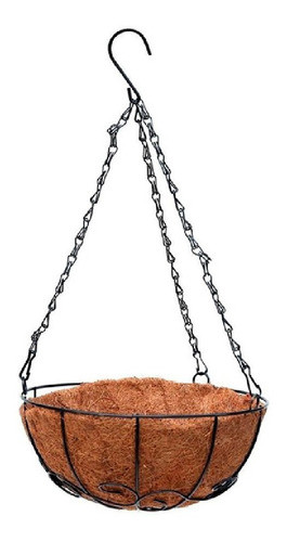 Maceta Colgante De Fibra De Coco Tamaño:25*34cm 0