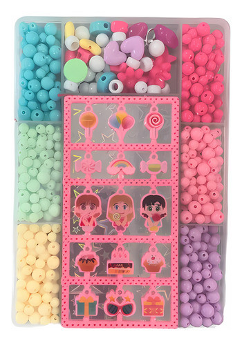 Set Para Pulseras Y Collares Colorful Beas Girls Creator 1