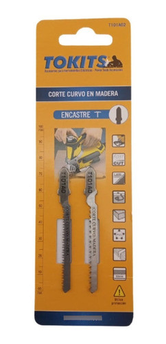 Set 2 Hojas Sierra Para Caladora De Encastre T- Art T101a02 0