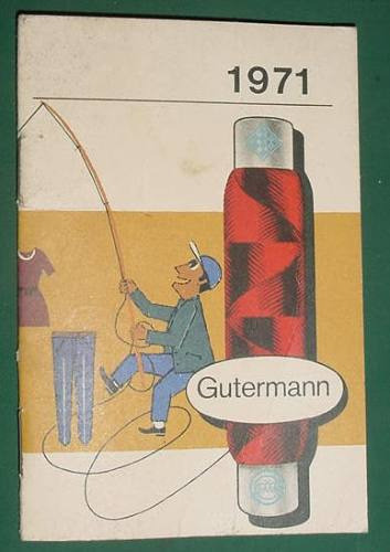 Almanaque Calendario Publicidad Hilos Gutermann 1971 Brasil 0