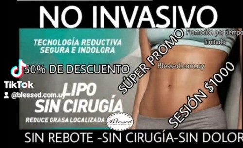 Sesión Corporal De Lipo Sin Cirugía Lipoláser No Invasivo 0
