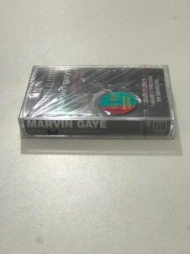 Fita Cassete Lacrada- Marvin Gaye ( I Heard It Through The ) 1