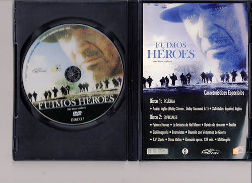 Fuimos Héroes (2002) (2 Dvd) (mx) - Dvd Original - Mcbmi 1