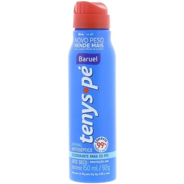 Tenys Pé Baruel Jato Seco Original 150ml Kit C/04 0 Tenys Pé Baruel Jato Seco Original 150ml Kit C/04 0