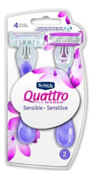 Afeitadora Quattro Woman Piel Sensible 0 Afeitadora Quattro Woman Piel Sensible 0