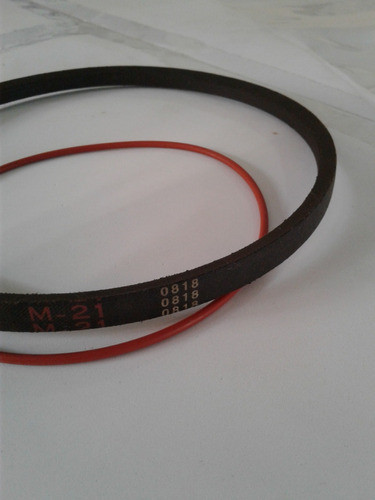 Correias P/ Maquina De Cintar Tp-202 ( M-21 + Silicone ) 0