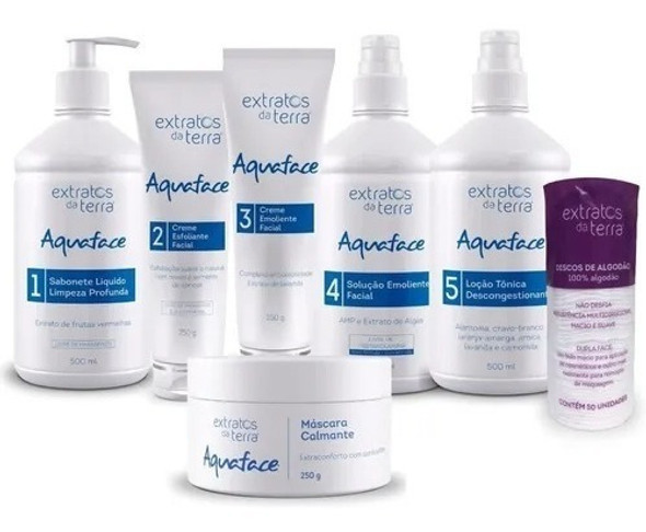 Kit Limpeza De Pele Profissional Extratos Da Terra 0