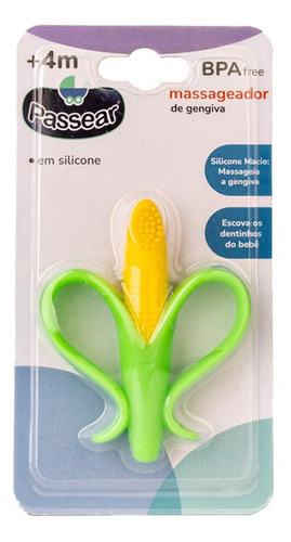 Massageador Gengiva Milho Silicone Passear 0