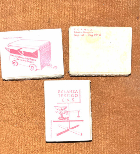 Cajas De Fósforos Antiguas Uruguayas De Colección 1 Cajas De Fósforos Antiguas Uruguayas De Colección 1
