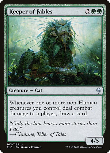 Carta Magic Keeper Of Fables X 4 Unidades Playset Mtg 0