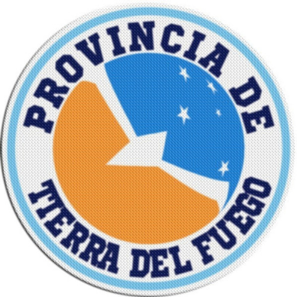 Parche Circular Escudo Tierra Del Fuego 0 Parche Circular Escudo Tierra Del Fuego 0