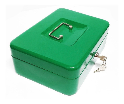 Cofres Porta Valores Nro 0 Caja Para Dinero Monedero Verde 1